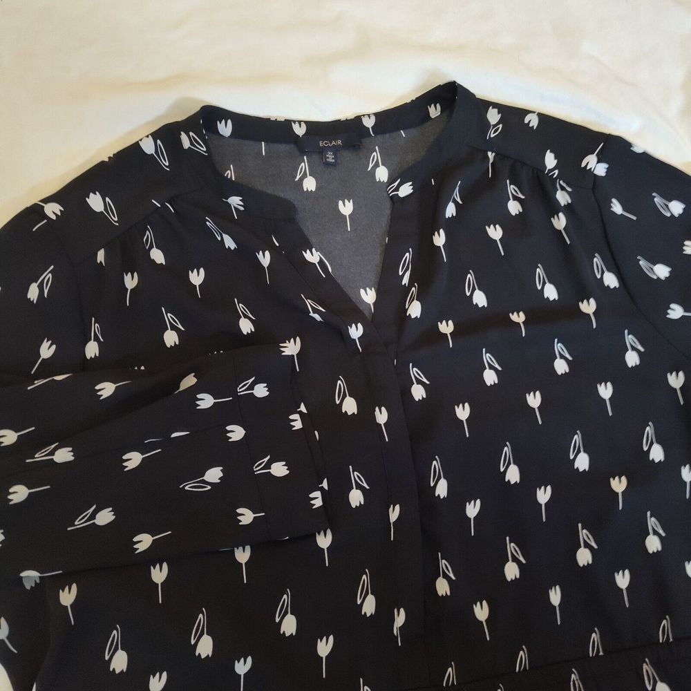 ÉCLAIR Tulip Blouse Women's Size‎ 3XL
